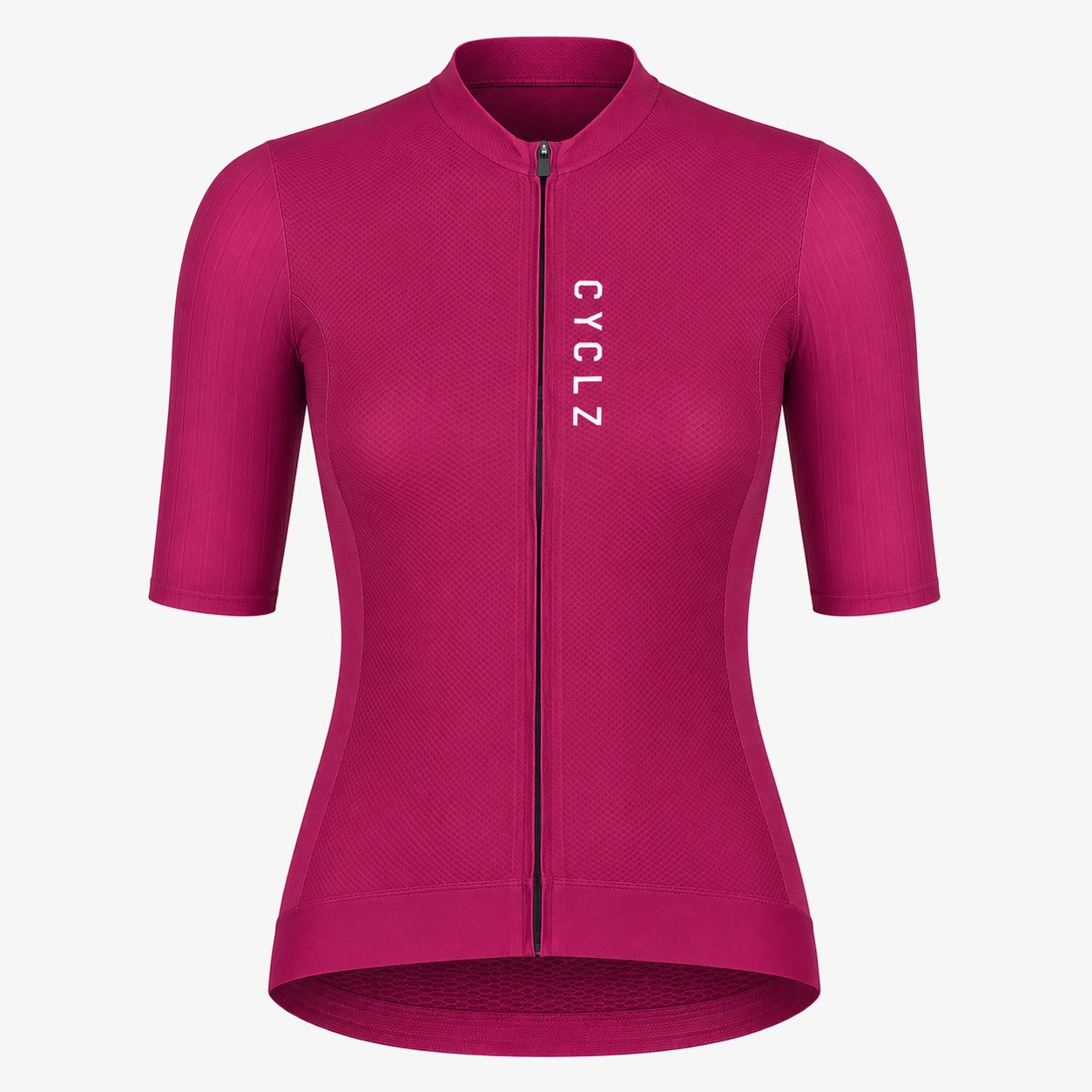 CYCLZ® Rennrad Trikot „Magenta Queen“ – Damen Cycling Jersey Deep Pink