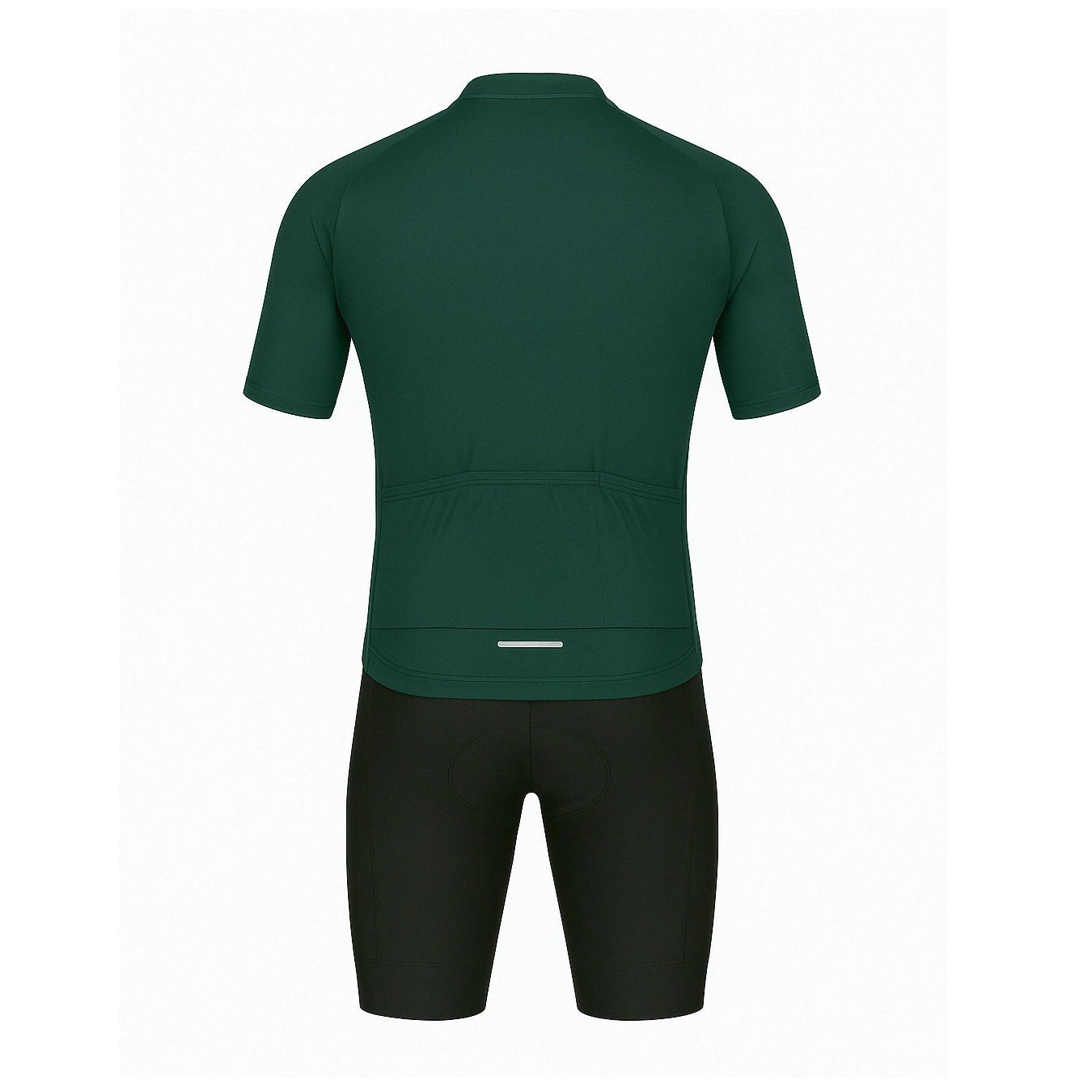 CYCLZ by Irena KollerCYCLZ® Ardennes Cycling Set – Exquisites Trikot in Dunkelgrün inkl. Shorts und Base Layer