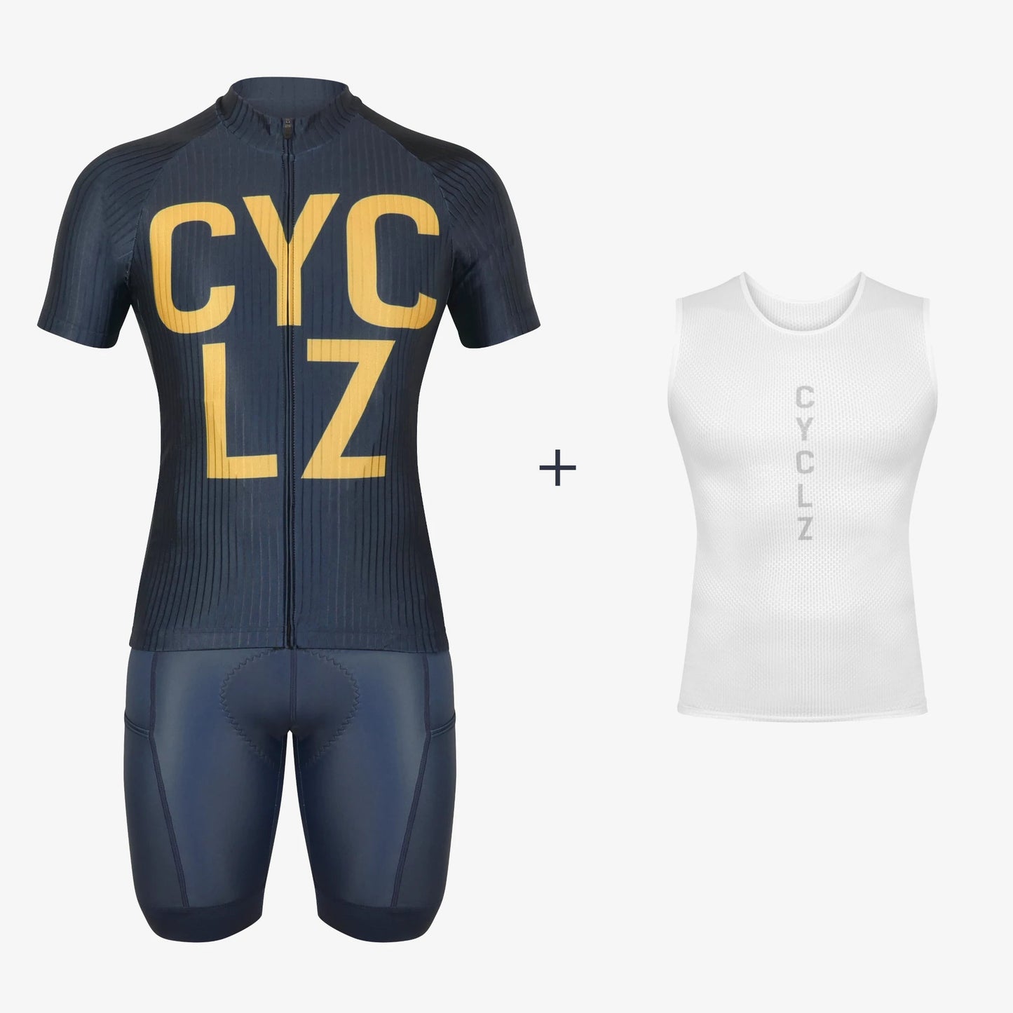 CYCLZ by Irena KollerCYCLZ® Herren Rennrad - Set "Apex Ventoux" – Aero Trikot, Bib Shorts & Base Layer für maximale Performance