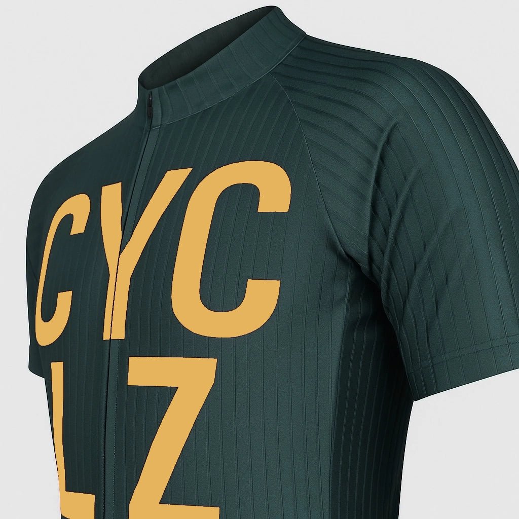 CYCLZ by Irena KollerCYCLZ® Herren Rennrad - Set "Forest Aero Pro" – Aero Trikot, Bib Shorts & Base Layer