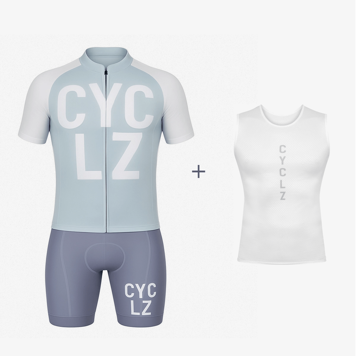 CYCLZ by Irena KollerCYCLZ® Herren Rennrad - Set "Strive Fierce" – Aero Trikot, Bib Shorts & Base Layer für maximale Performance