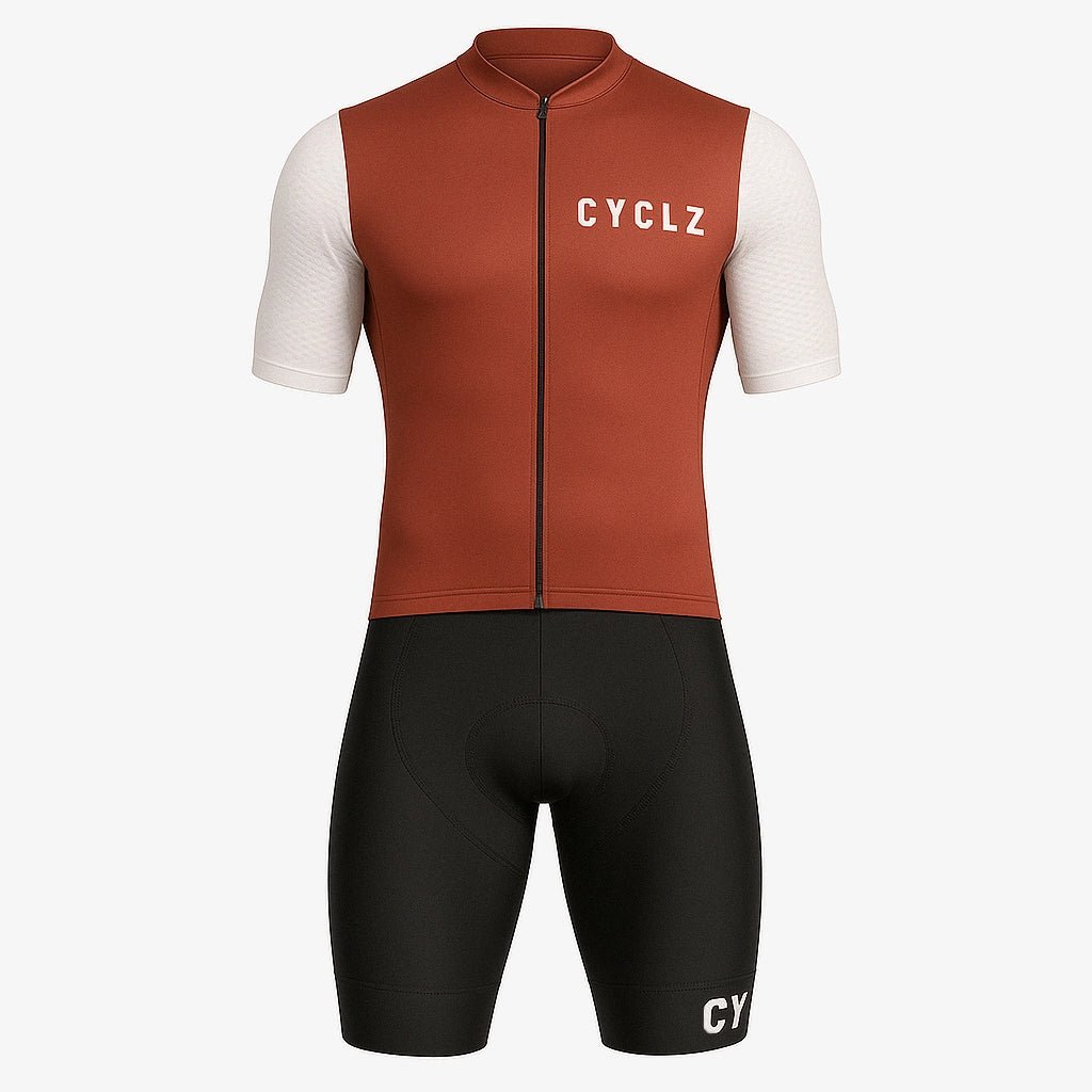 CYCLZ by Irena KollerCYCLZ® Rennrad - Set "Cadenzor" mit Trikot & "Breakaway" Bib Shorts – Perfektion für Fahrt mit Stil