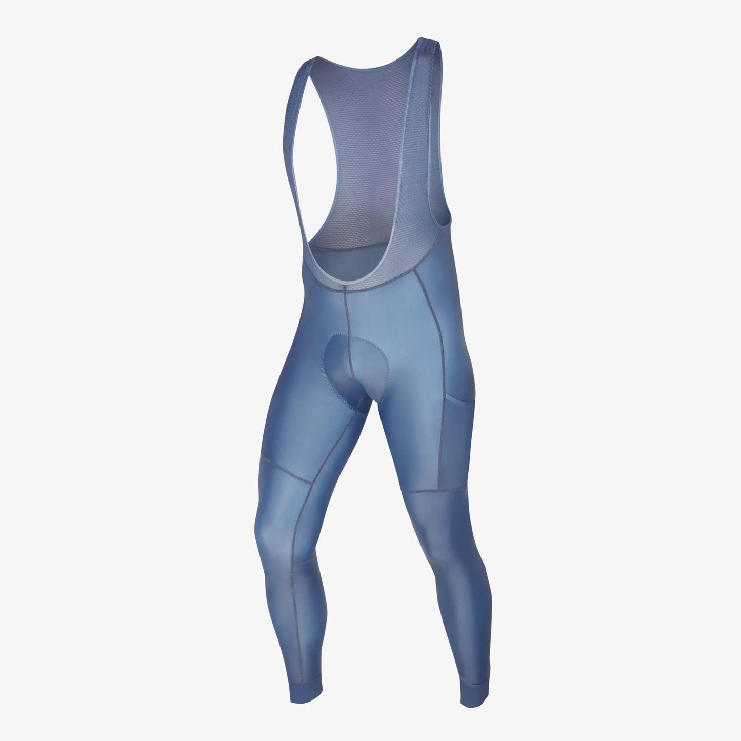 CYCLZ by Irena KollerCYCLZ® Rennrad - Set "Excelsior" für kühle Tage in der Übergangszeit mit Langarm - Trikot, "Mid Season Blue" Lange Hose & Base Layer Weiß