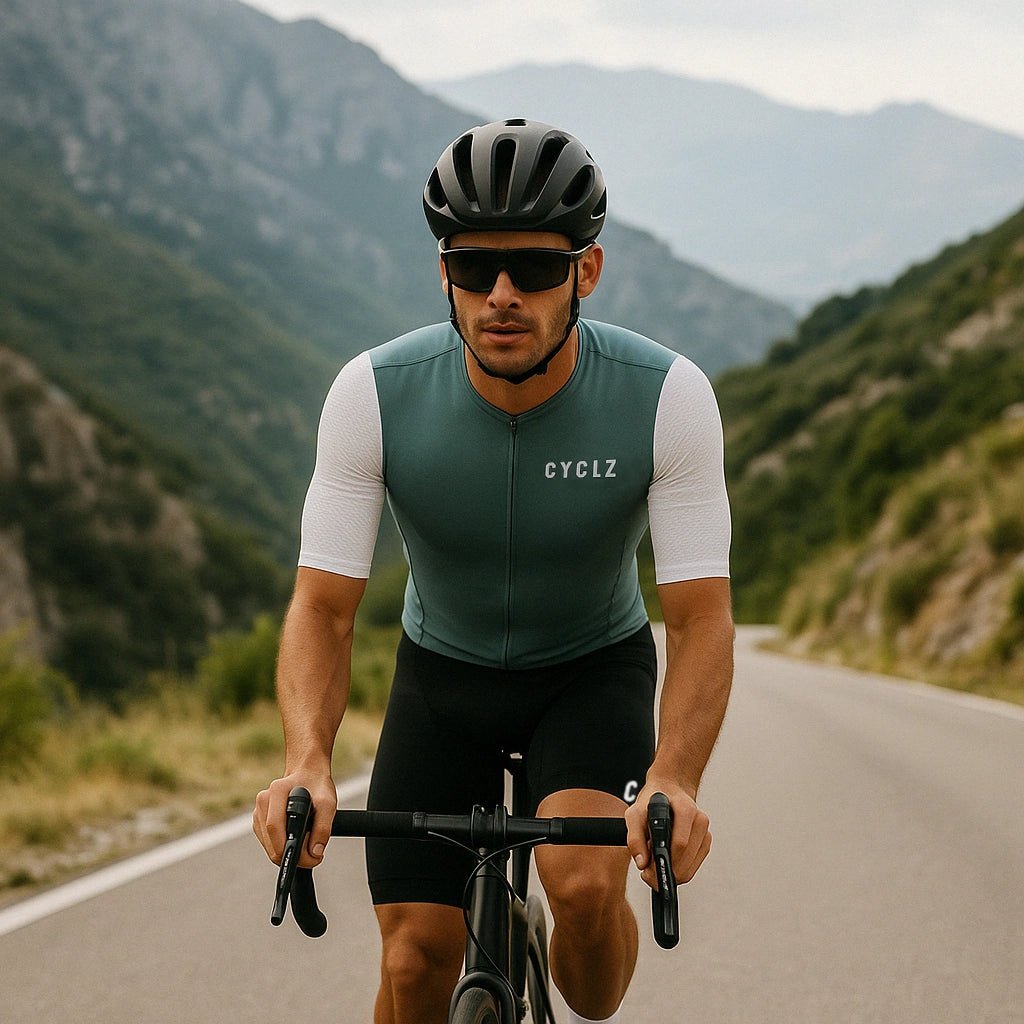 CYCLZ by Irena KollerCYCLZ® Rennrad - Set "Sprint Royale" Trikot & Bib Shorts im Set – Komfort, Performance & Stil