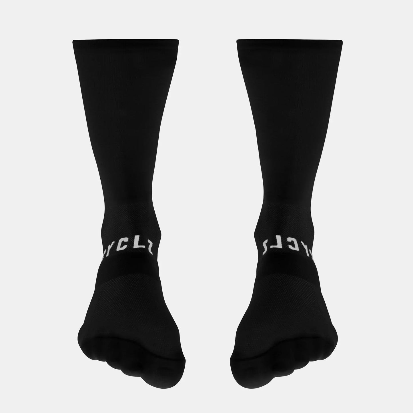 CYCLZ by Irena KollerCYCLZ® Rennrad Socken Weiss, Blau & Schwarz - Einheitsgrösse – Atmungsaktive und Schnelltrocknende Performance - Socken
