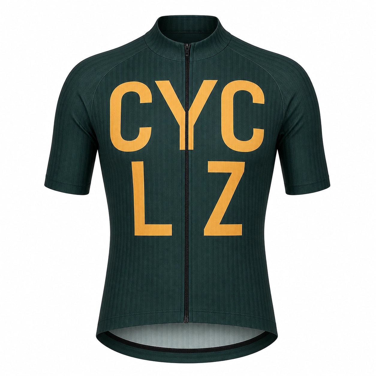 Trikot „Forest Aero Pro“ Dunkelgrün/Gold