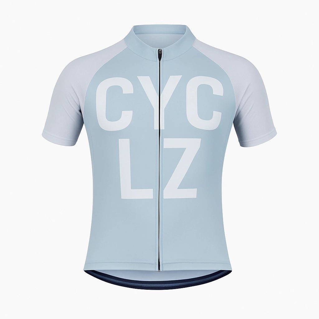 CYCLZ by Irena KollerCYCLZ® Rennrad Trikot "Strive" Jersey in Blaugrau - für Herren