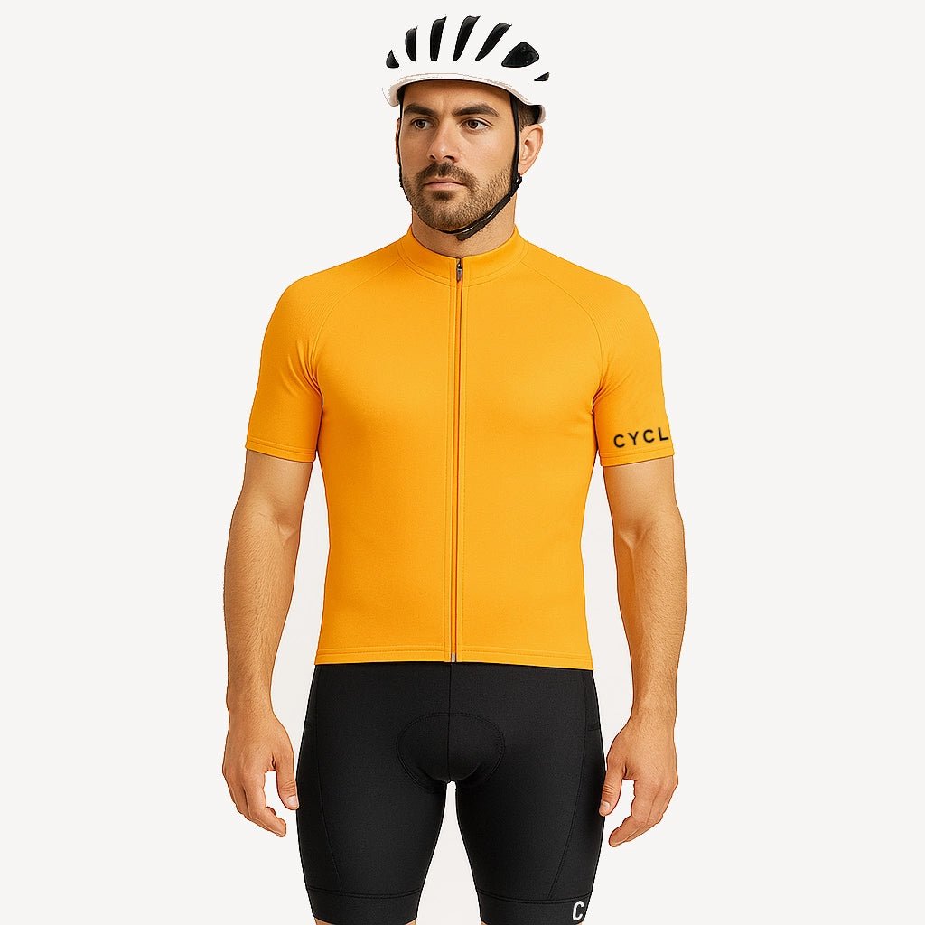 CYCLZ by Irena KollerCYCLZ® Rennvelo Set Herren – Trikot Amber + Bib Shorts Breakaway + Baselayer
