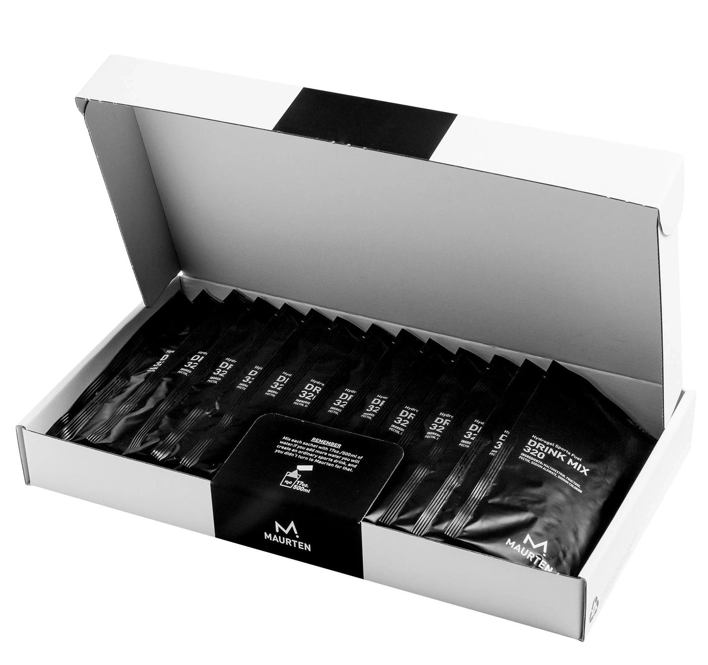 CYCLZ by Irena KollerMaurten Drink Mix 320 Box – 14x oder Einzelstück Hochdosiertes Kohlenhydratgetränk für Ausdauersport