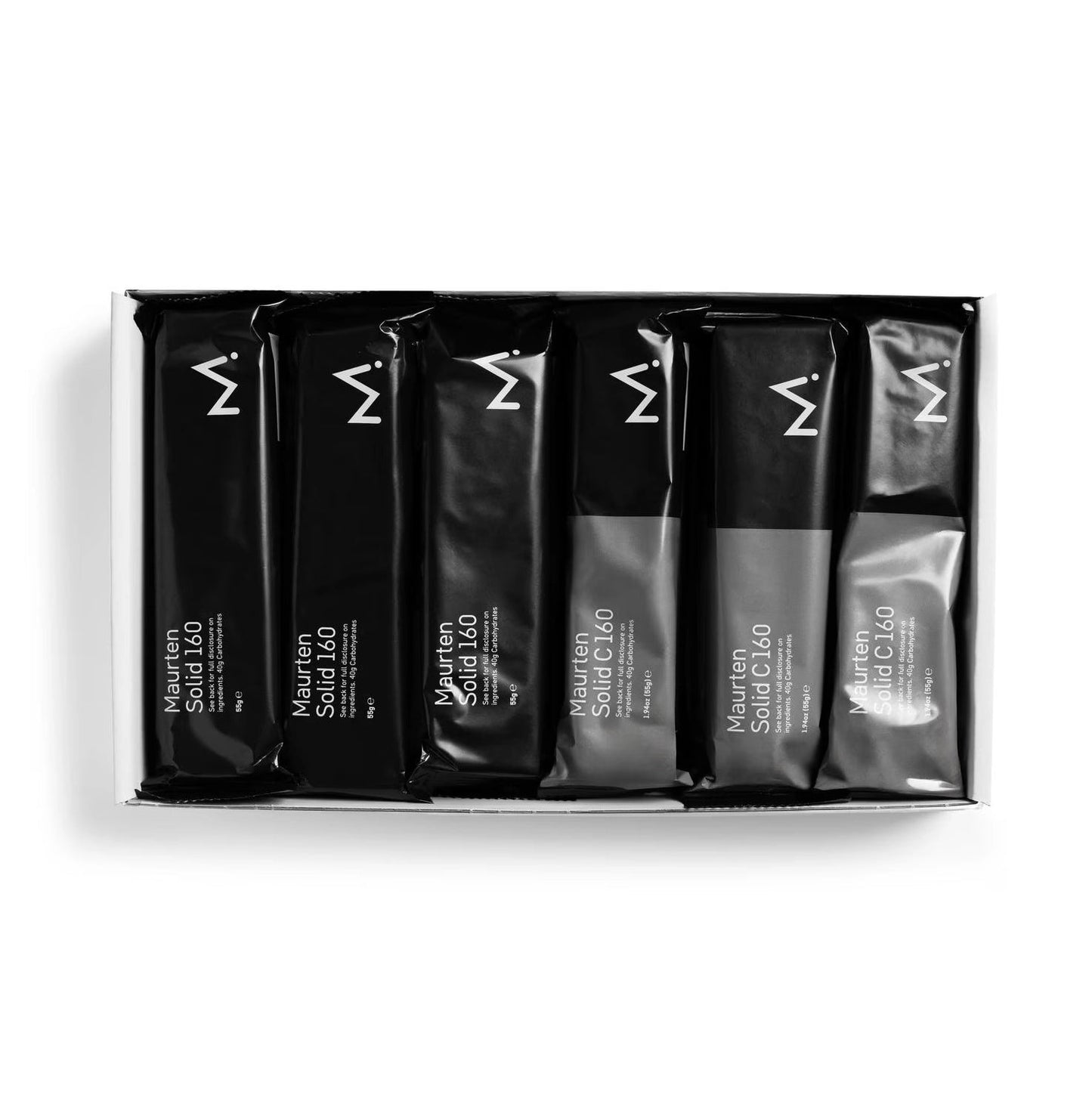 CYCLZ by Irena KollerMaurten SOLID 160 Mix Box – 12x Sport - Riegel Kakao & Natur | Ausdauersport