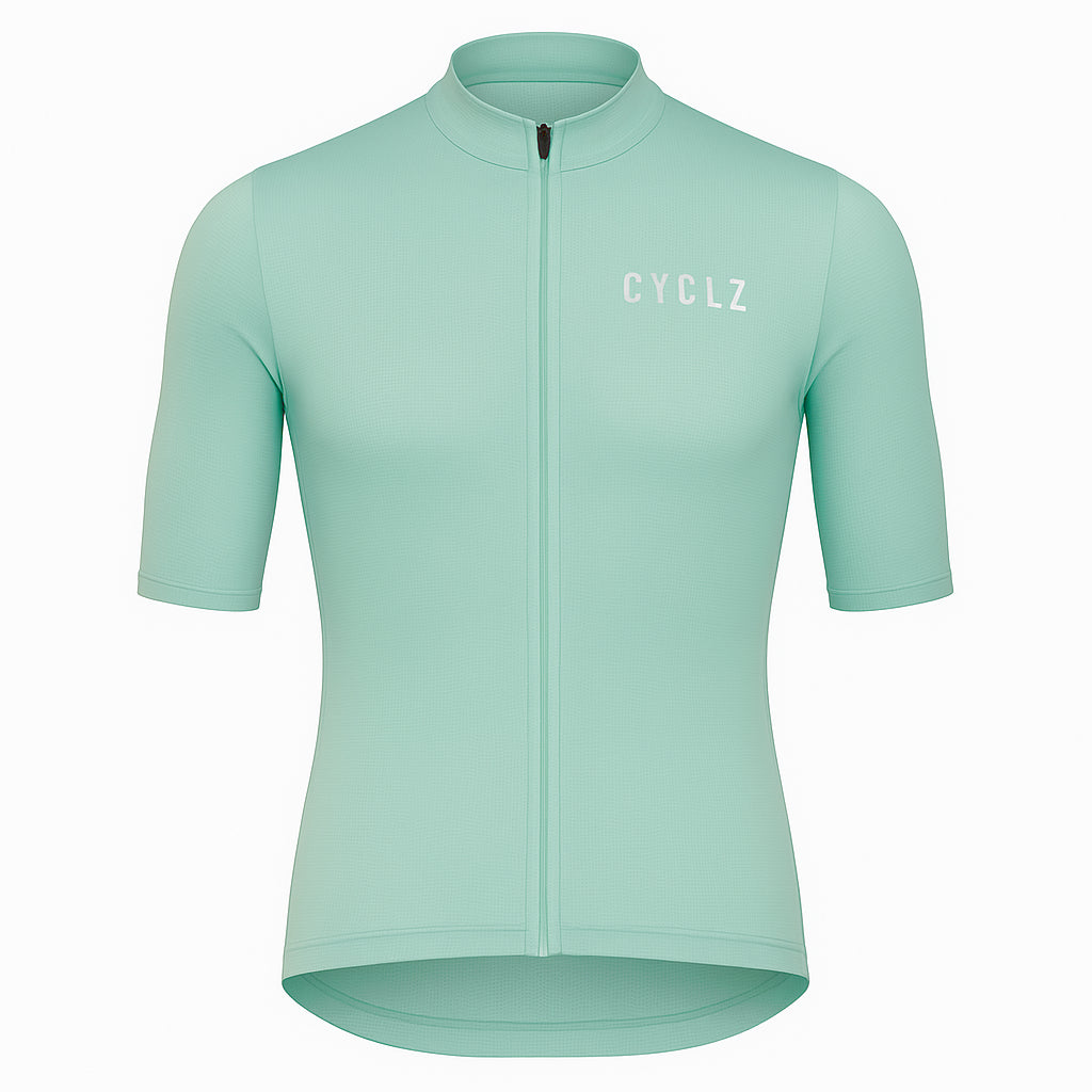 CYCLZ® Rennrad Trikot "Aqua Mint" Jersey in Mintgrün - für Damen