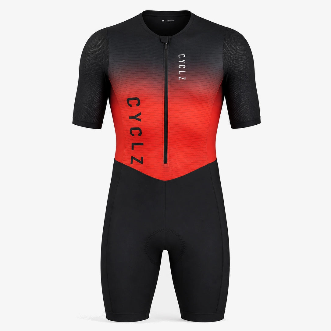 CYCLZ® Herren Trisuit Triathlon Schweiz – Race Suit – CYCLZ by Irena Koller