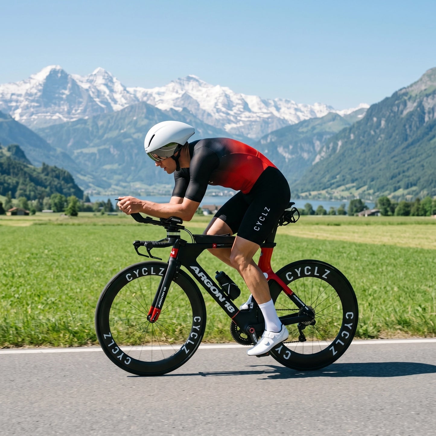 CYCLZ® VEKTOR PRO Herren Trisuit – Triathlon Einteiler