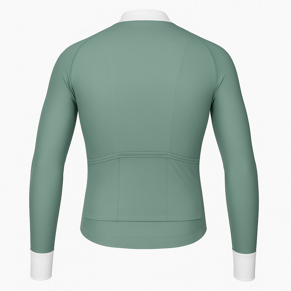 
                      
                        CYCLZ® Damen Thermo Langarm-Trikot „Verde Aurora“ in Pastellgrün
                      
                    
