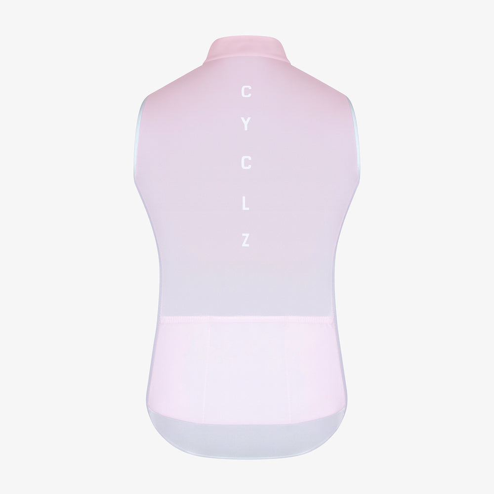 
                      
                        CYCLZ® Damen Rennrad Gilet Weste in Pink/Rosa "AURA" – Schutz, Funktion & Style
                      
                    