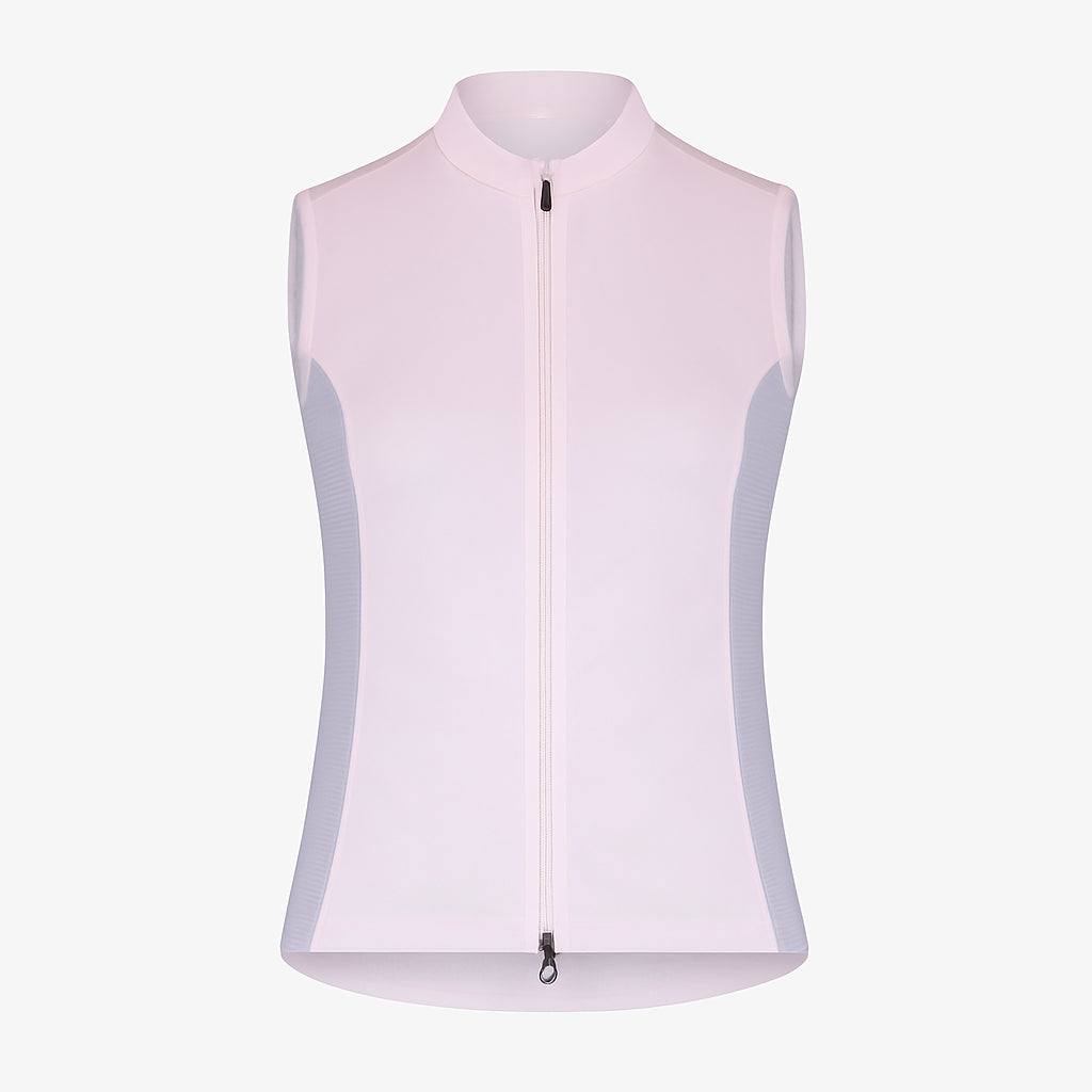 windweste rennrad damen AURA Damen Rennrad Gilet Pink/Rosa