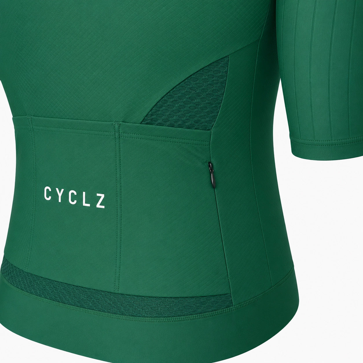 Rennrad Trikot Damen Grün – Smaragd Forest von CYCLZ® – CYCLZ by Irena Koller