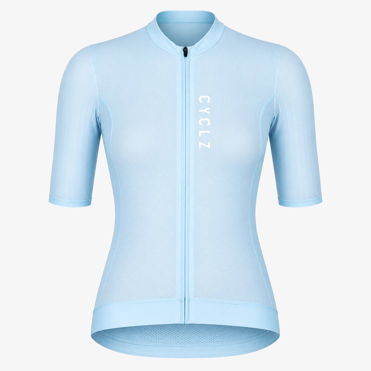 Damen Rennrad Trikot Hellblau