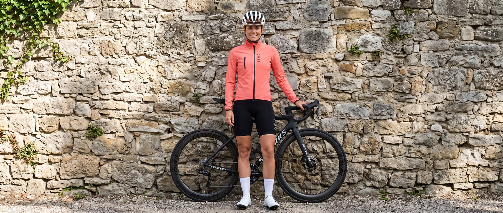 CYCLZ® Damen Rennvelo Windjacke 