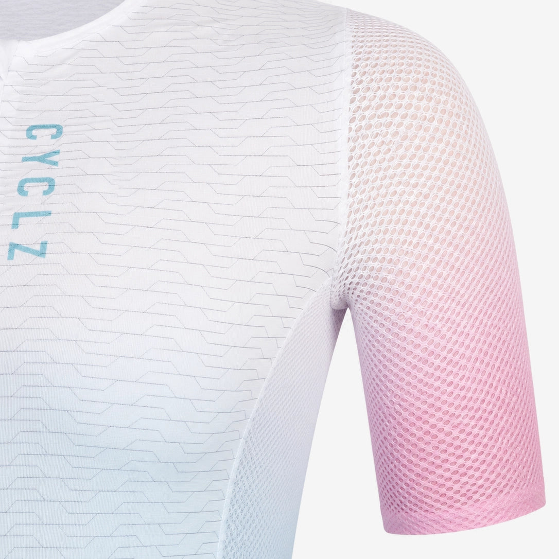 CYCLZ® SKYLINE GLOW Damen Trisuit – Triathlon | Ultradünn, schnelltrocknend & Race-optimiert