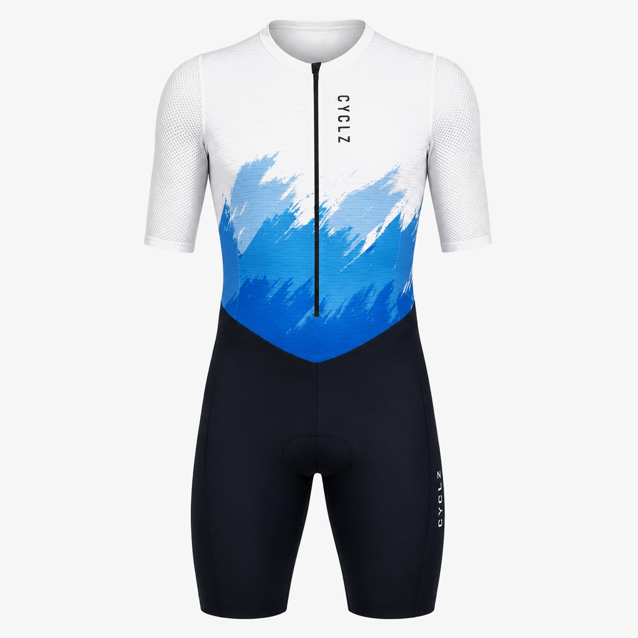 CYCLZ® WAVE STRIKE Herren Trisuit – Triathlon Einteiler