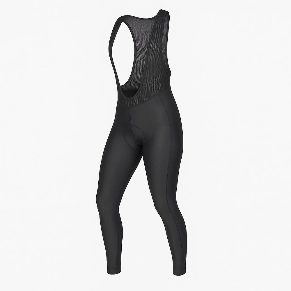 
                      
                        CYCLZ® NoirRide Mid-Season – Damen lange Rennvelohose in Schwarz / Bib Tights mit Sitzpolster
                      
                    