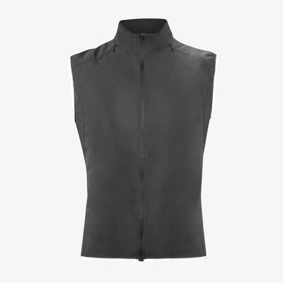 Winddichte Radjacke für Herren in Schwarz – sportlich, atmungsaktiv & wetterfest