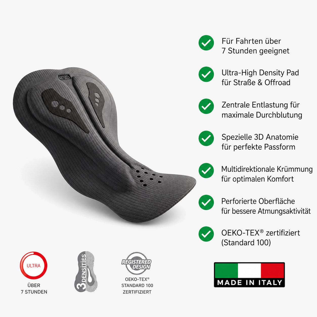 CYCLZ® Herren Lange Rennvelohose für kalte Temperatur „Glacier Pro“
