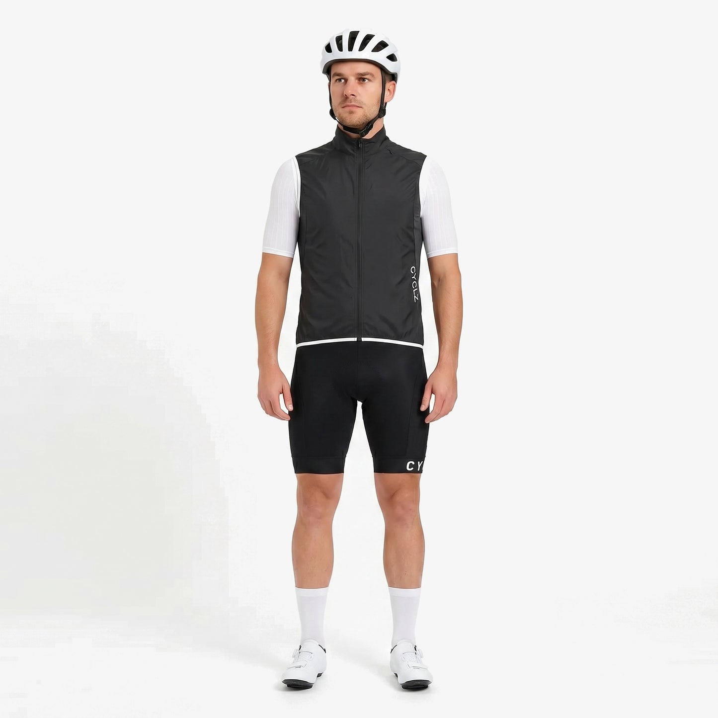 CYCLZ® Rennrad Weste Gilet - Atmungsaktiv und Wasserfest – Winddicht & Schnell Trocknend