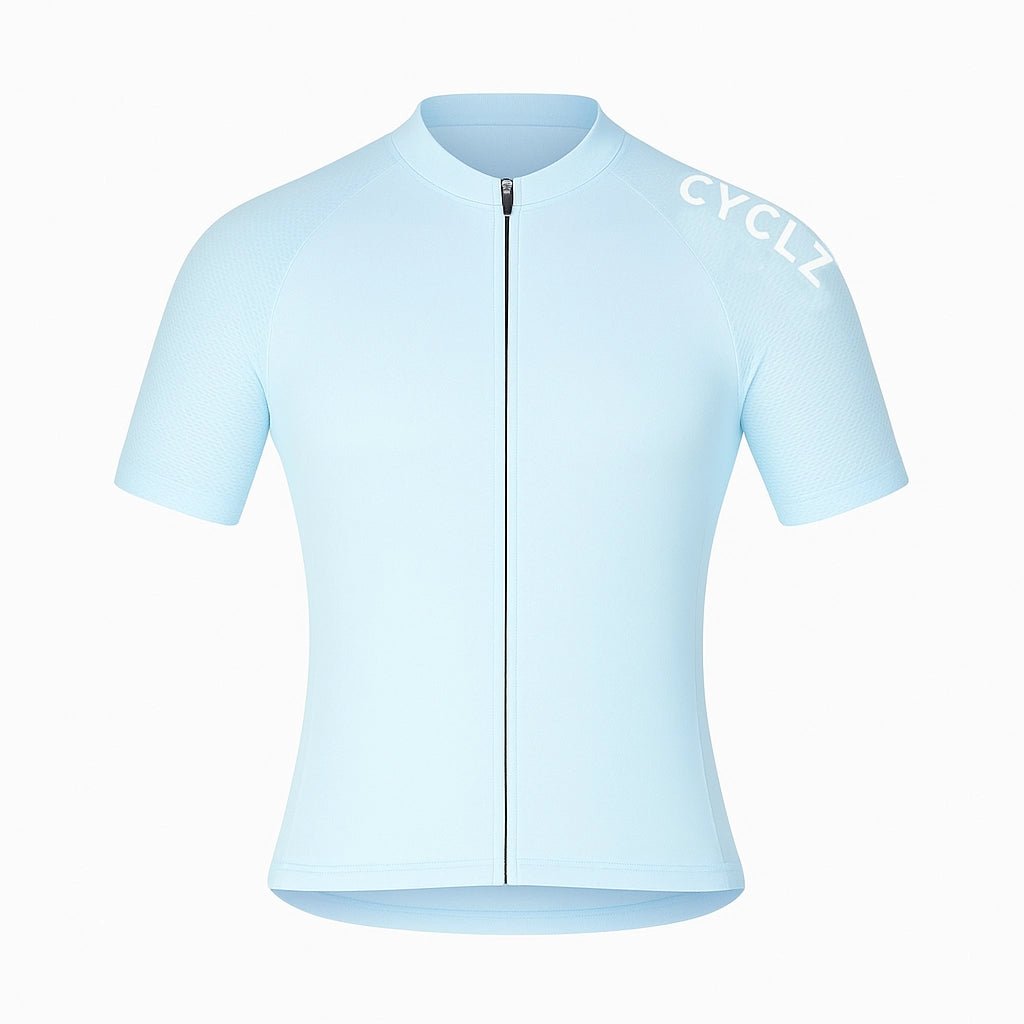 CYCLZ by Irena KollerCYCLZ Damen Rennrad - Set "Blue Motion" – Trikot, Bib Shorts & Base Layer im Bundle