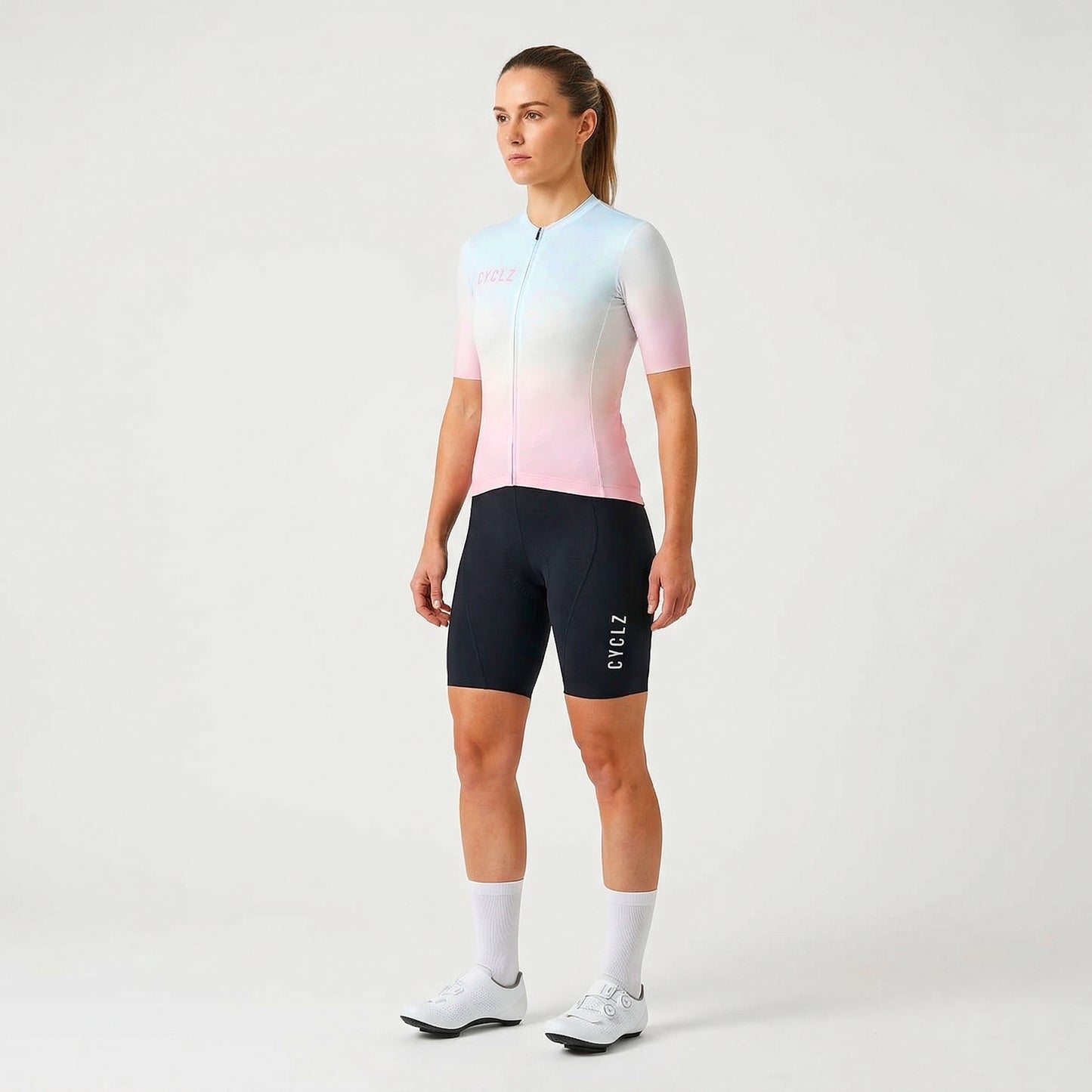 bermuda rennrad Women's Racing Bike Set – "RAINBOW" & Elegance