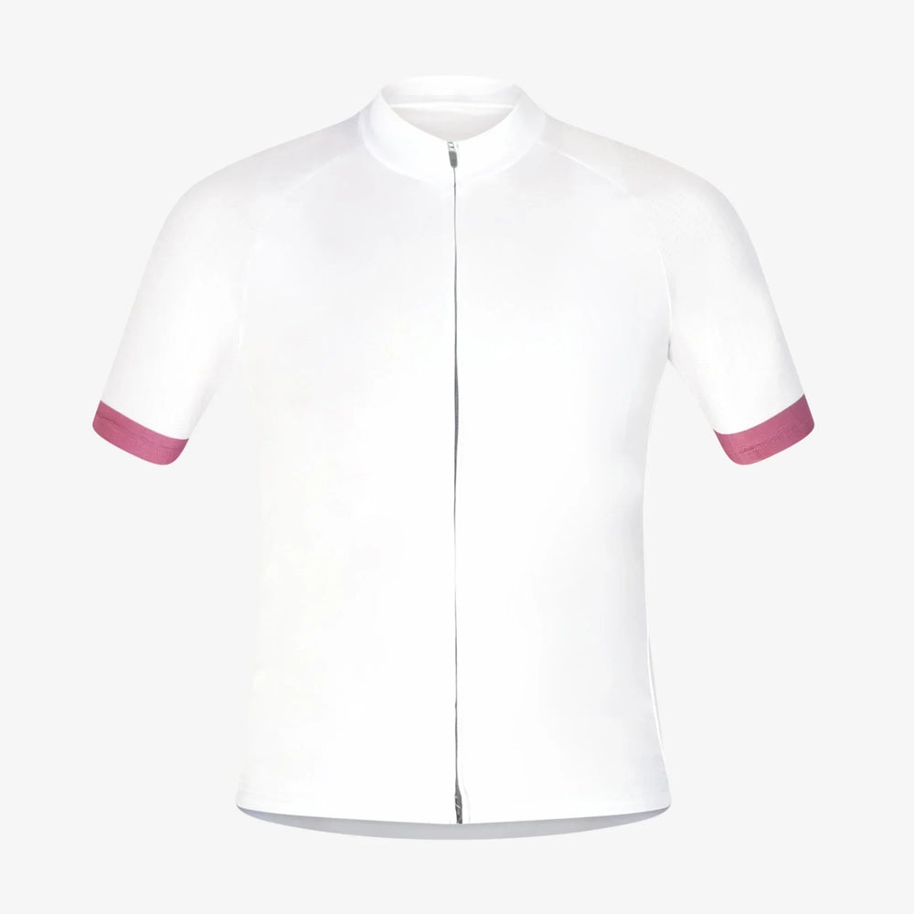 CYCLZ by Irena KollerCYCLZ® Damen Rennrad - Set: "White n' Purple" Trikot & "Purple Aspire" Bib Shorts – Femininer Stil & Performance