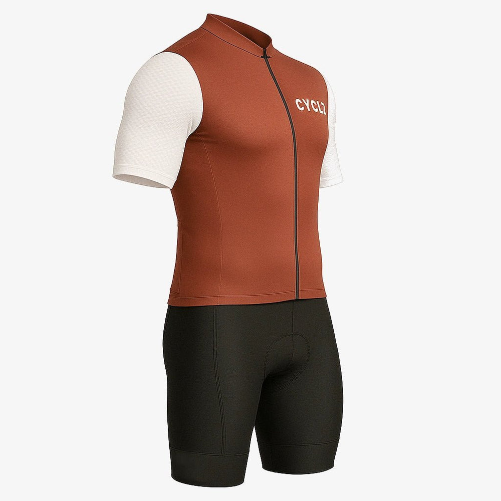 
                      
                        CYCLZ by Irena KollerCYCLZ® Rennrad - Set "Cadenzor" mit Trikot & "Breakaway" Bib Shorts – Perfektion für Fahrt mit Stil
                      
                    