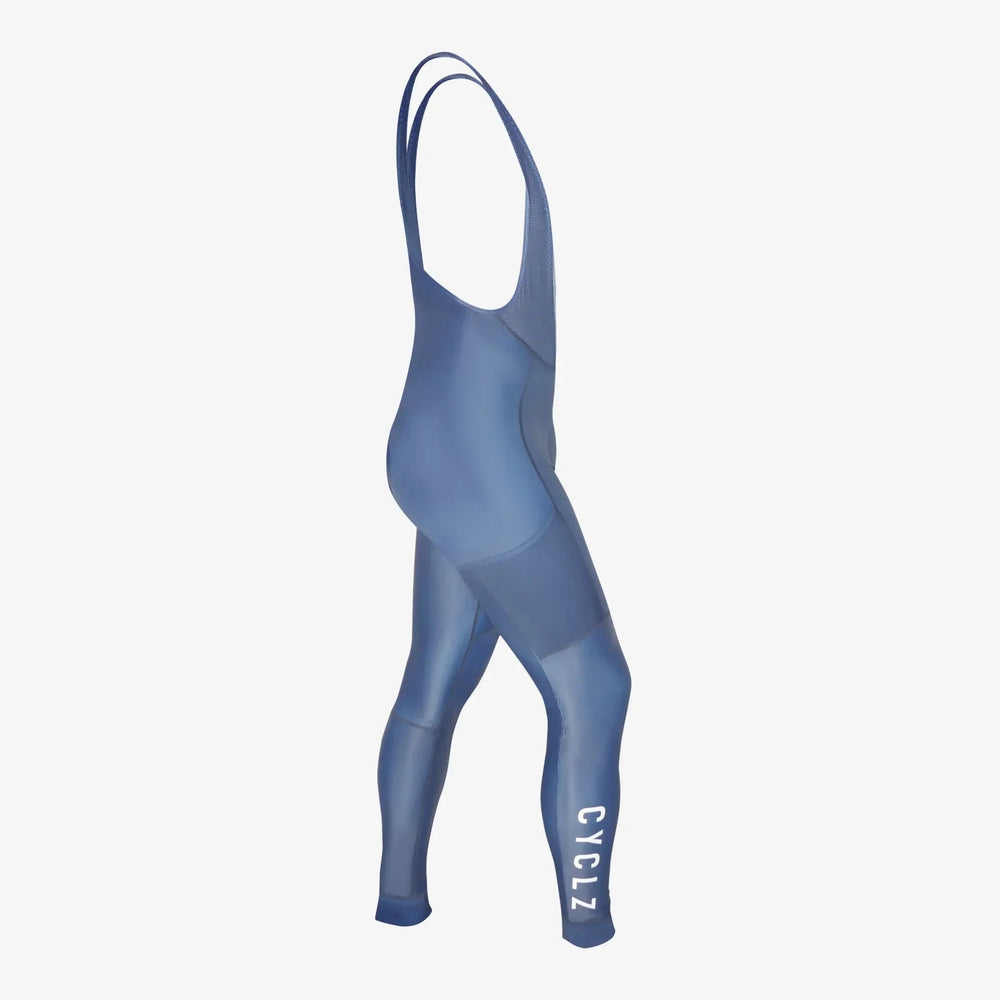 rennrad lange hose CYCLZ® Herren lange Rennradhose "Mid Season Blue" in Dunkelblau- Lange Hose – Komfort, Leichte Kompression & Ergonomisches Sitzpolster