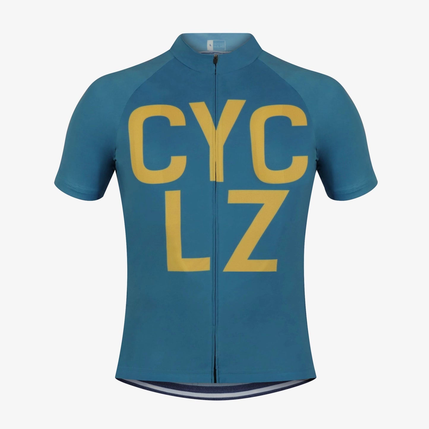 CYCLZ by Irena KollerCYCLZ® Rennrad Trikot "Zephyra" Jersey in Dunkeltürkis und Goldgelb - für Damen