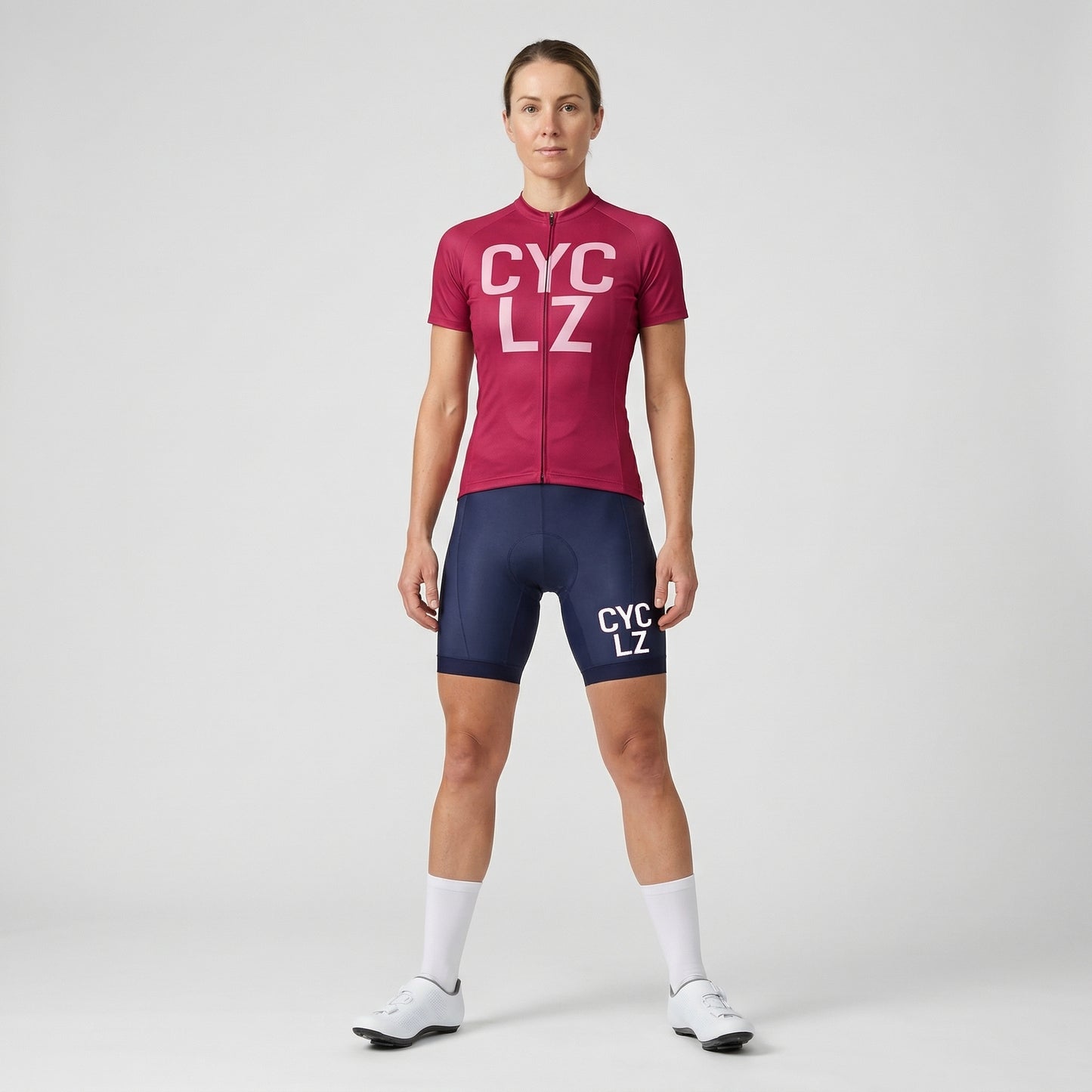 Ensemble vélo de route femme CYCLZ® « Aurora Serene » – Performance et confort à chaque sortie
