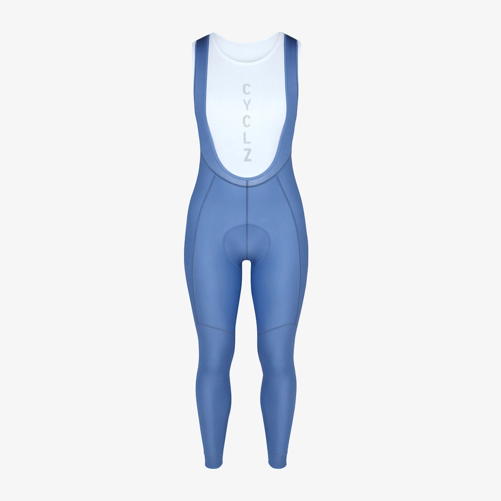 CYCLZ® FemmeRide Mid-Season – Damen lange Rennvelohose / Bib Tights mit Sitzpolster